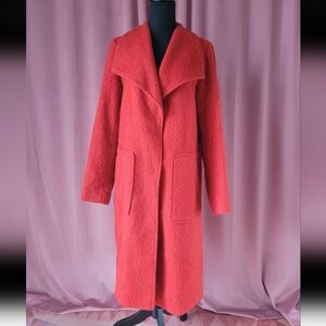 Bernardo Red Wool Coat